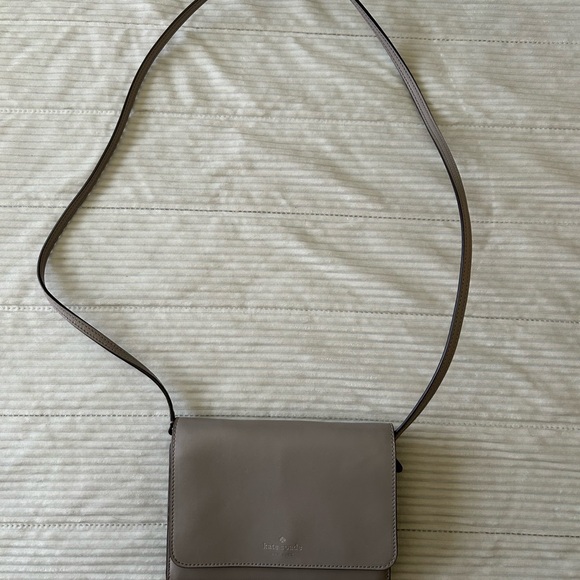 Kate Spade Gray Crossbody Bag - Picture 2 of 5